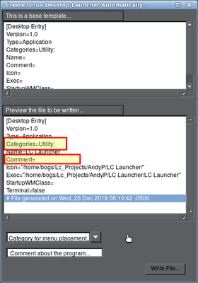 Create Linux Desktop Launcher Automatically..._001.png (37.55 KiB) Viewed 49963 times Default file written...