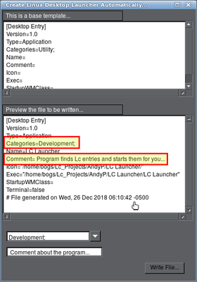 Create Linux Desktop Launcher Automatically..._002.png (39.16 KiB) Viewed 49963 times Category and comment changed....
