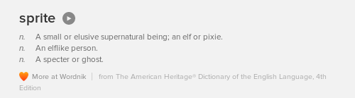 We ain't all pixies :P