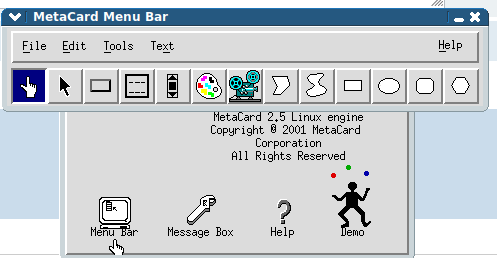 It has a menu, belly up to the bar...