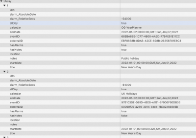 Screenshot 2022-11-27 at 18.46.58.png (89.36 KiB) Viewed 12472 times Screen shot of the array returned by library.