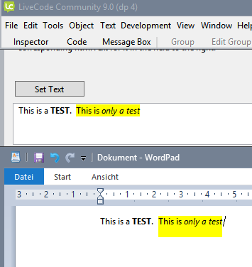 pasting from Richards demo stack