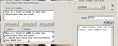 Selection_005.png (33.81 KiB) Viewed 18662 times Changed field to bold, then cntrl/click/move retaining change...